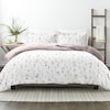 Home Collection Premium Ultra Soft Wild Flower Pattern 3Pc Reversible Duvet Cover Set, Twin/Twin Extra Long, Pink IH-DSP-WIF-T-PI